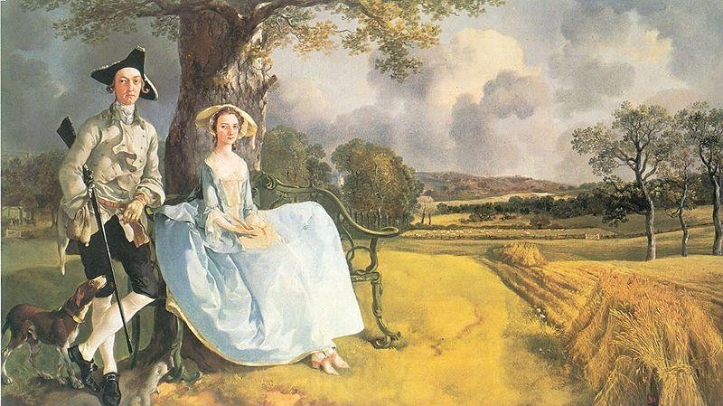 Thomas Gainsborough Mr and Mrs Andrews